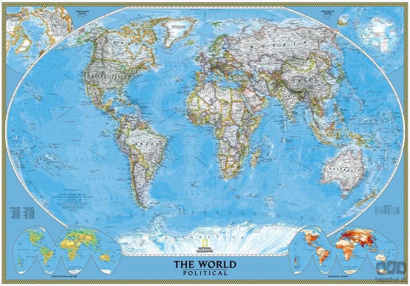 Fototapeta The World Political IANGX8-014