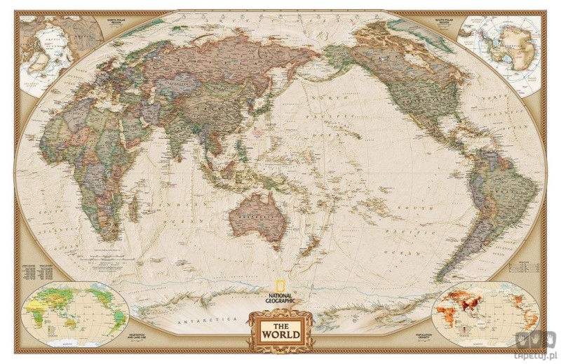 Fototapeta The World Pacific IANGX8-016