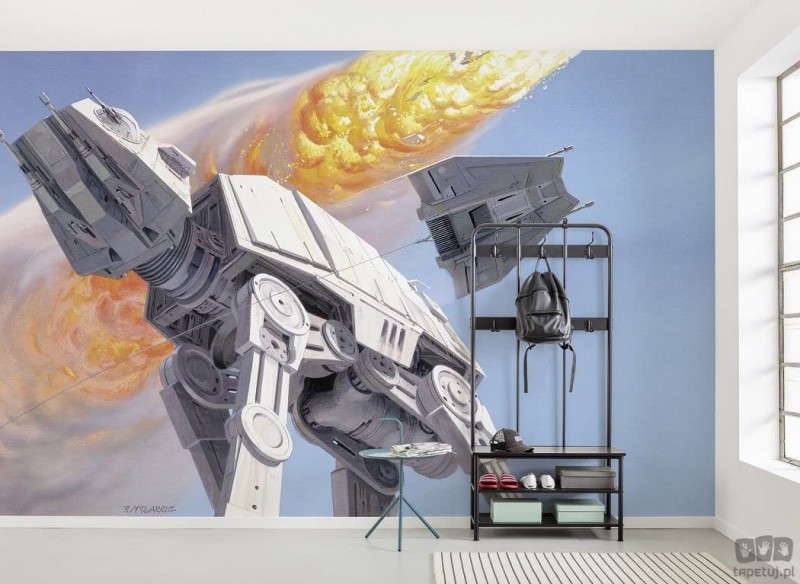 Fototapeta Star Wars Classic RMQ Hoth Battle AT-AT DX10-053