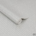 Szara tapeta ze srebrnym połyskującym wzorem