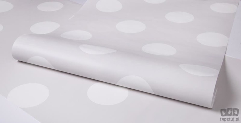 Tapeta papierowa na flizelinie z motywem pełnych kół