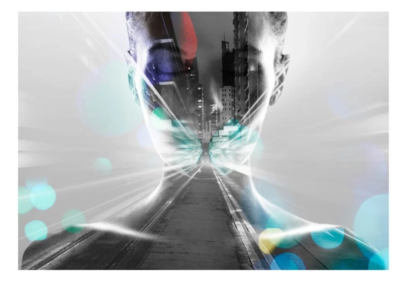 Fototapeta - City woman