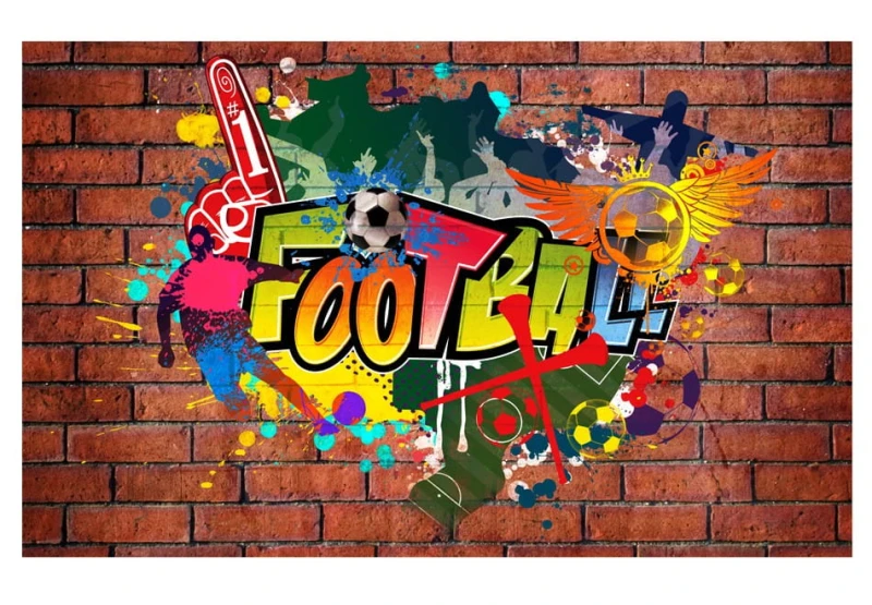Fototapeta - Football fans!