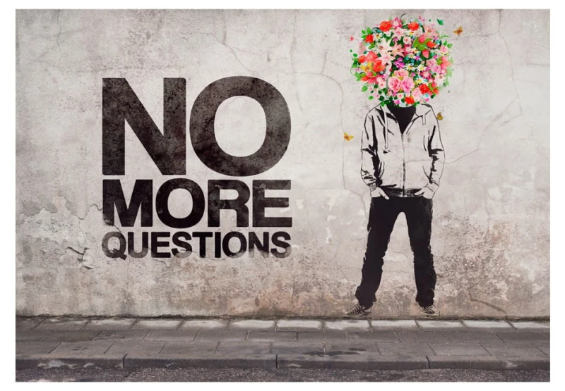 Fototapeta - No more questions