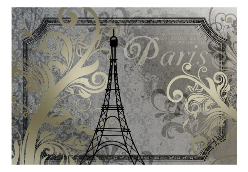 Fototapeta - Vintage Paris