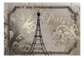Fototapeta - Vintage Paris - złoty