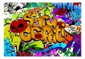 Fototapeta - Scary graffiti