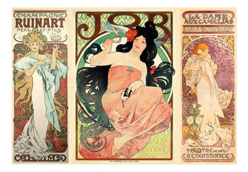 Fototapeta - Alphonse Mucha. Kobiety