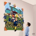 Dekoracje ścienne 3D dla dzieci Strażak SAM 44609