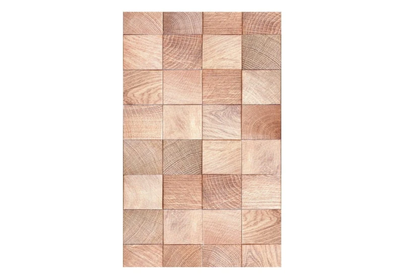 Fototapeta - Drewniana geometria