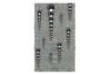 Fototapeta - Grafitowe sople
