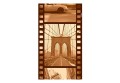 Fototapeta - Nowy Jork - Kolaż (sepia)