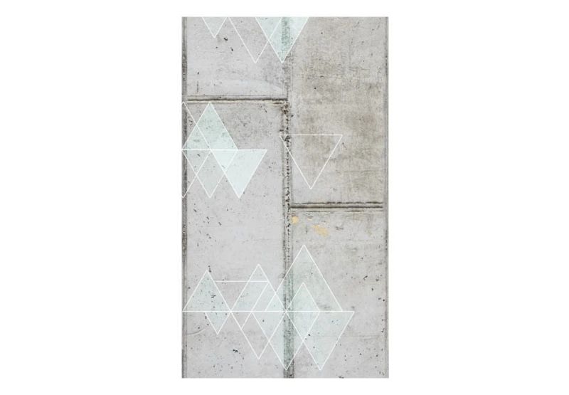 Fototapeta - Beton i trójkąty