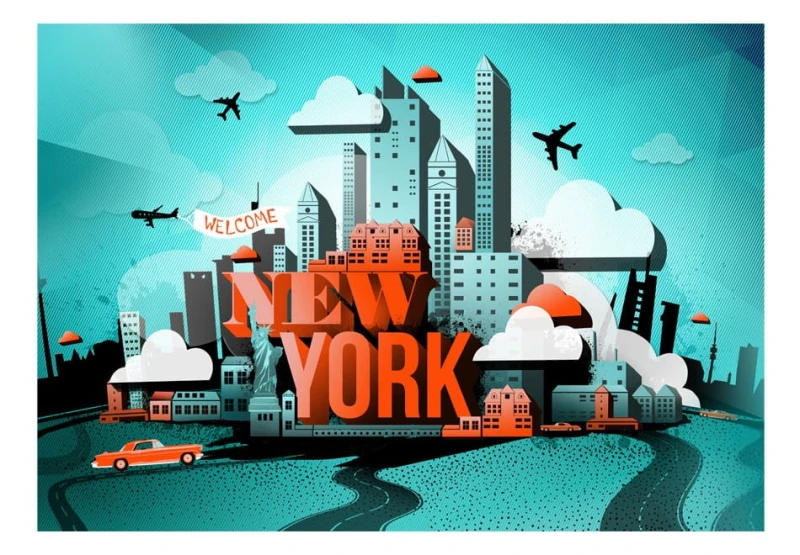 Fototapeta - Welcome New York