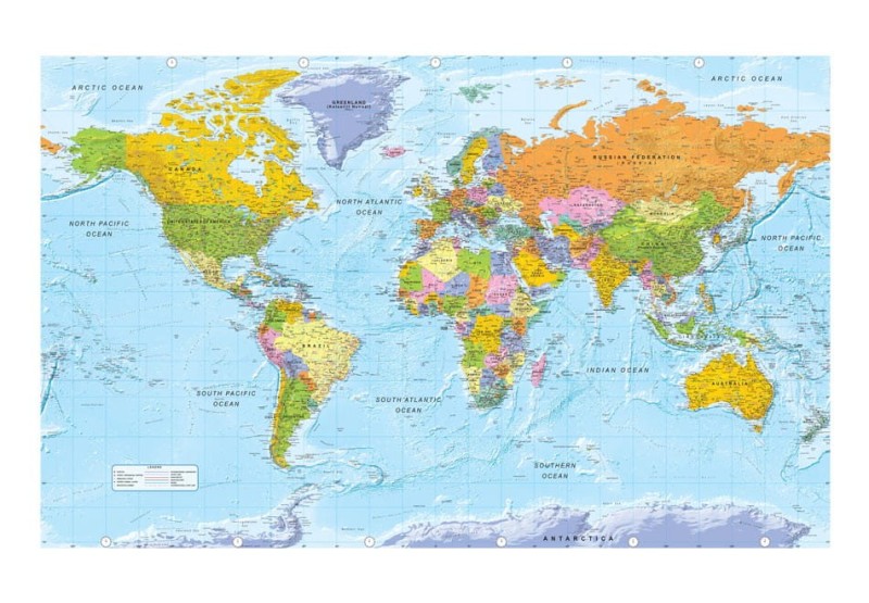Fototapeta - Orbis terrarum do biura