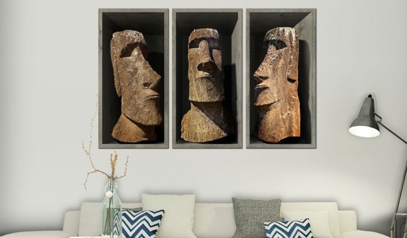 Obraz - Moai (Wyspa Wielkanocna)