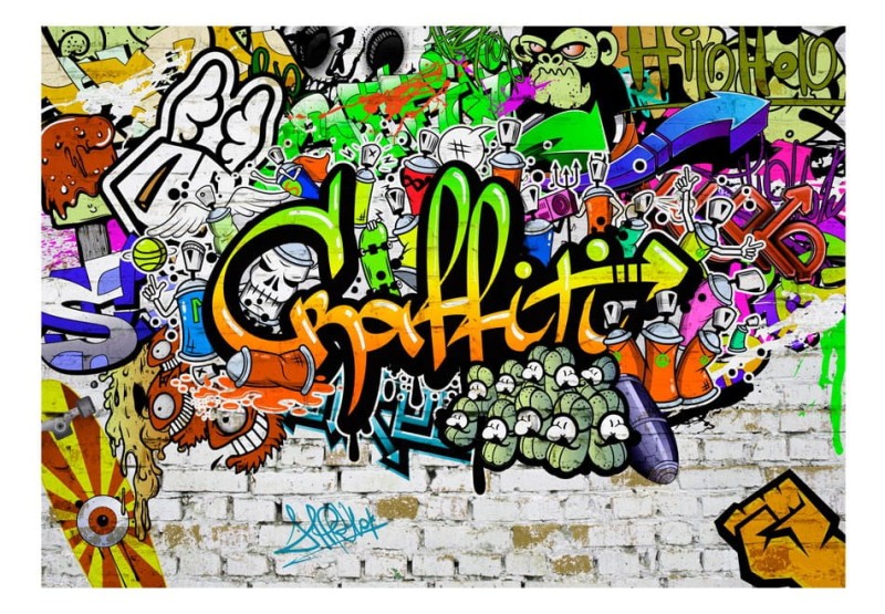 Fototapeta - Graffiti na ścianie
