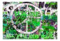 Fototapeta - Zielone graffiti