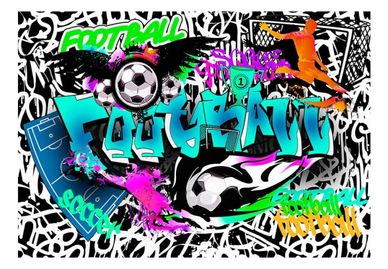 Fototapeta - Sportowe graffiti