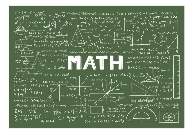 Fototapeta - Matematyczne wzory