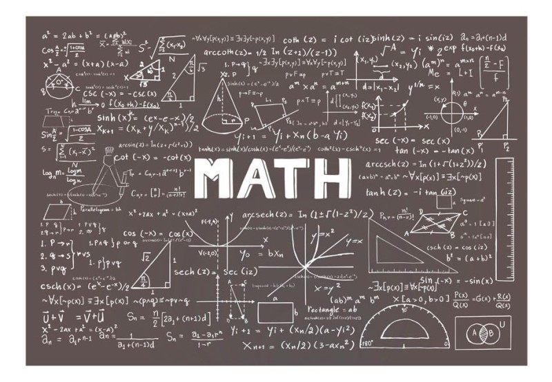 Fototapeta - Tablica matematyczna