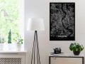 Obraz - Ciemna mapa Kolonii (1-częściowy) pionowy