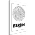 Obraz - Retro Berlin (1-częściowy) pionowy