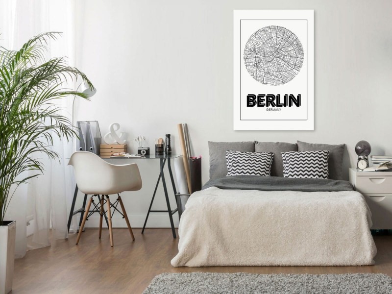 Obraz - Retro Berlin (1-częściowy) pionowy