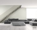 Szara tapeta z linearnym geometrycznym wzorem imitującym kafle