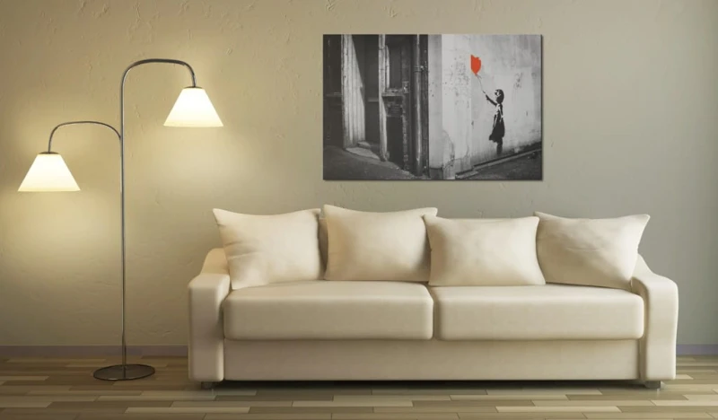 Obraz - Dziewczynka z balonikiem (Banksy)