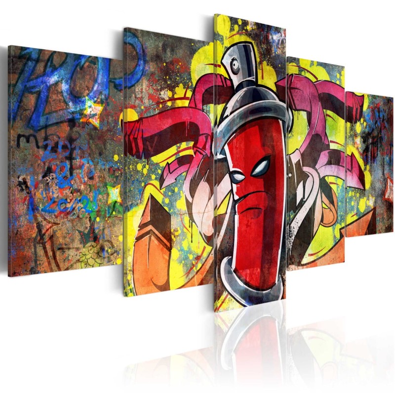 Obraz - Angry spray can