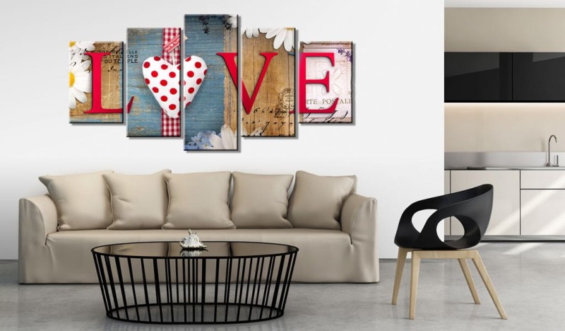 Obraz - LOVE - handmade