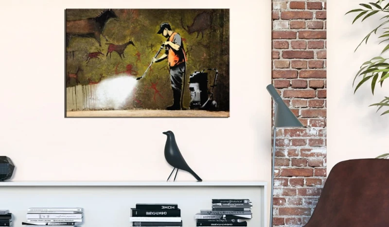 Obraz - Cave Painting by Banksy