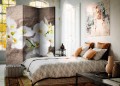 Parawan 3-częściowy - Nieskazitelność orchidei [Room Dividers]