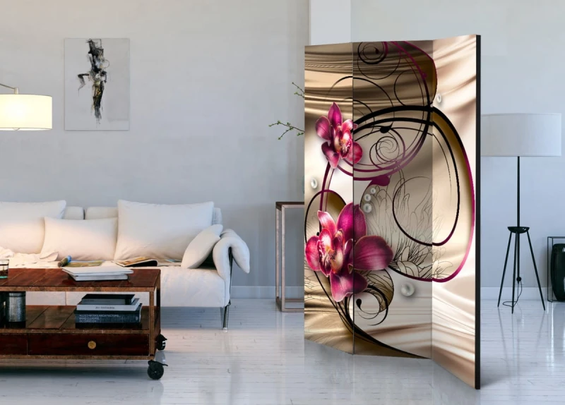 Parawan 3-częściowy - Słodycz uniesień [Room Dividers]