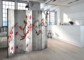 Parawan 5-częściowy - Betonowa orchidea II [Room Dividers]