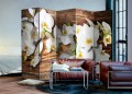 Parawan 5-częściowy - Leśna orchidea II [Room Dividers]