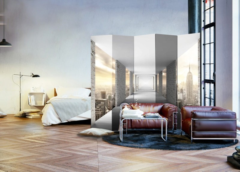 Parawan 5-częściowy - Podniebny korytarz II [Room Dividers]