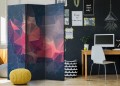 Parawan 3-częściowy - Abstrakcyjny ptak [Room Dividers]