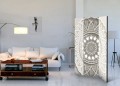 Parawan 3-częściowy - Mandala 3D [Room Dividers]
