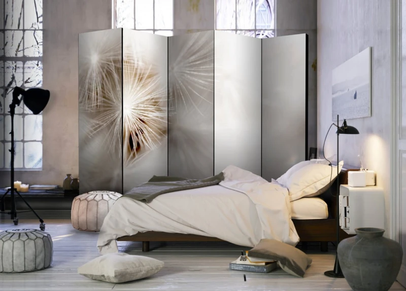 Parawan 5-częściowy - Subtelność II [Room Dividers]