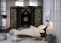 Parawan 5-częściowy - Wdzięk nocy II [Room Dividers]