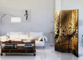 Parawan 3-częściowy - Dmuchawce w deszczu [Room Dividers]