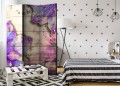 Parawan 3-częściowy - Purpurowe wspomnienie [Room Dividers]