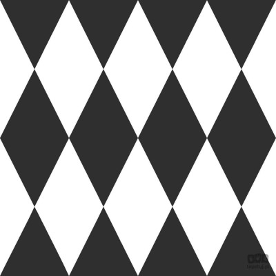 Tapeta z geometrycznym czarno-białym wzorem