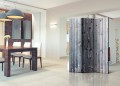 Parawan 3-częściowy - Rustykalna elegancja [Room Dividers]