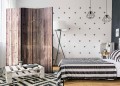 Parawan 3-częściowy - Drewniany urok [Room Dividers]