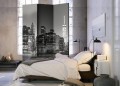 Parawan 3-częściowy - Nowojorskie noce [Room Dividers]