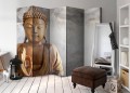 Parawan 5-częściowy - Budda II [Room Dividers]