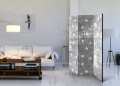 Parawan 3-częściowy - Gwiazdki na betonie [Room Dividers]